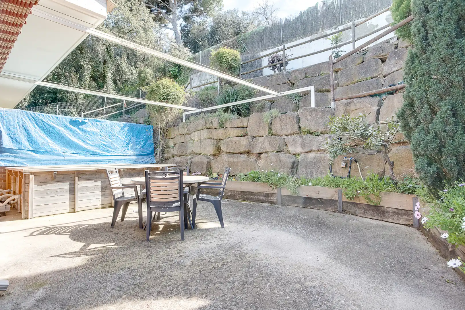 Terrassa de Casa o xalet en venda en Montornès del Vallès amb Aire condicionat, Calefacció i Jardí privat
