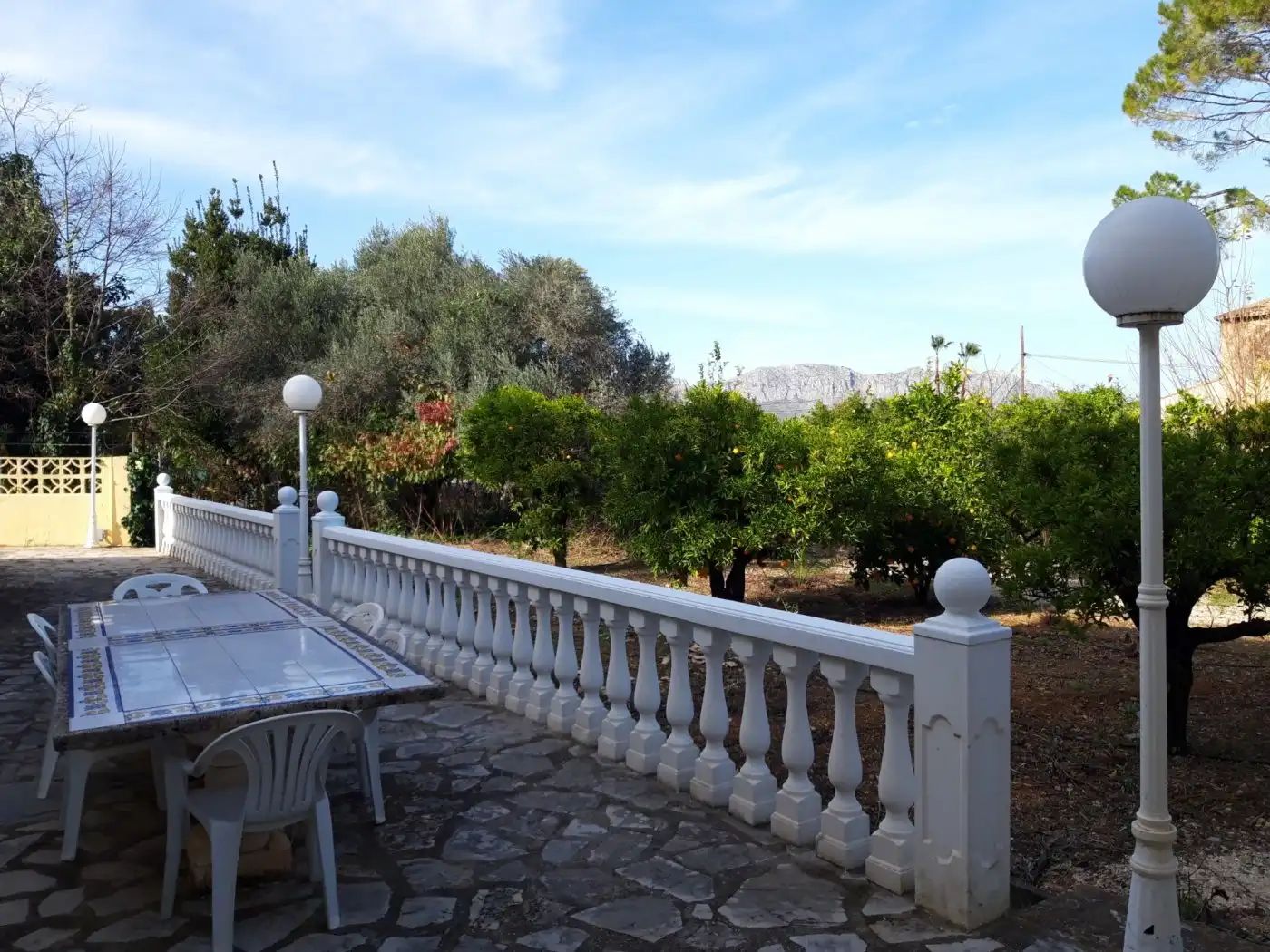 Terraza de Casa o chalet de alquiler en Pedreguer con Aire acondicionado, Calefacción y Jardín privado