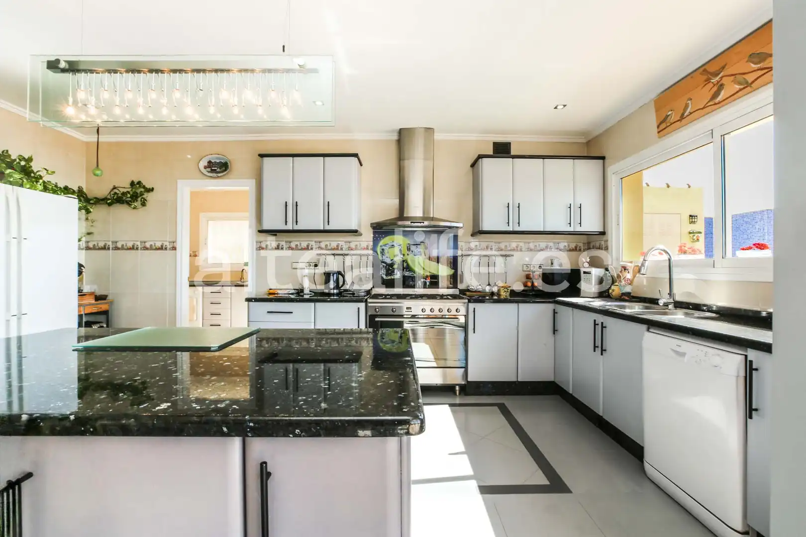 Cocina de Casa o chalet en venta en Altea con Aire acondicionado, Calefacción y Jardín privado