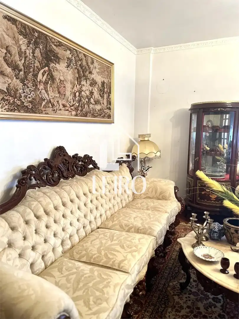 Sala d'estar de Casa o xalet en venda en Vilagarcía de Arousa amb Jardí privat i Balcó