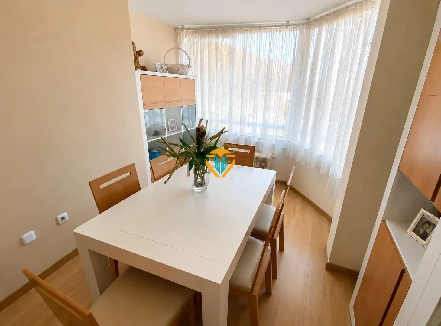 Menjador de Apartament en venda en Benidorm amb Aire condicionat, Parquet i Moblat