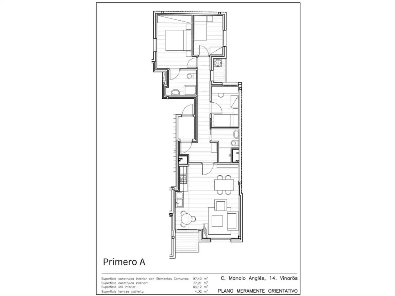 Appartamento con terrazza in vendita a Calle MANOLO ANGLES, imagen 32