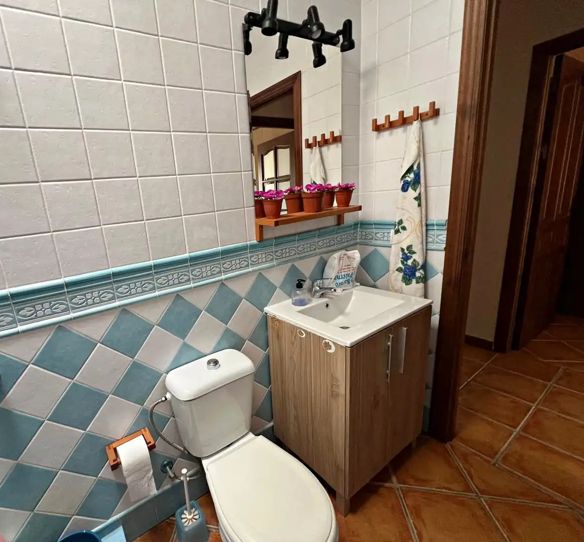Baño de Casa o chalet en venta en Escacena del Campo con Aire acondicionado, Terraza y Trastero