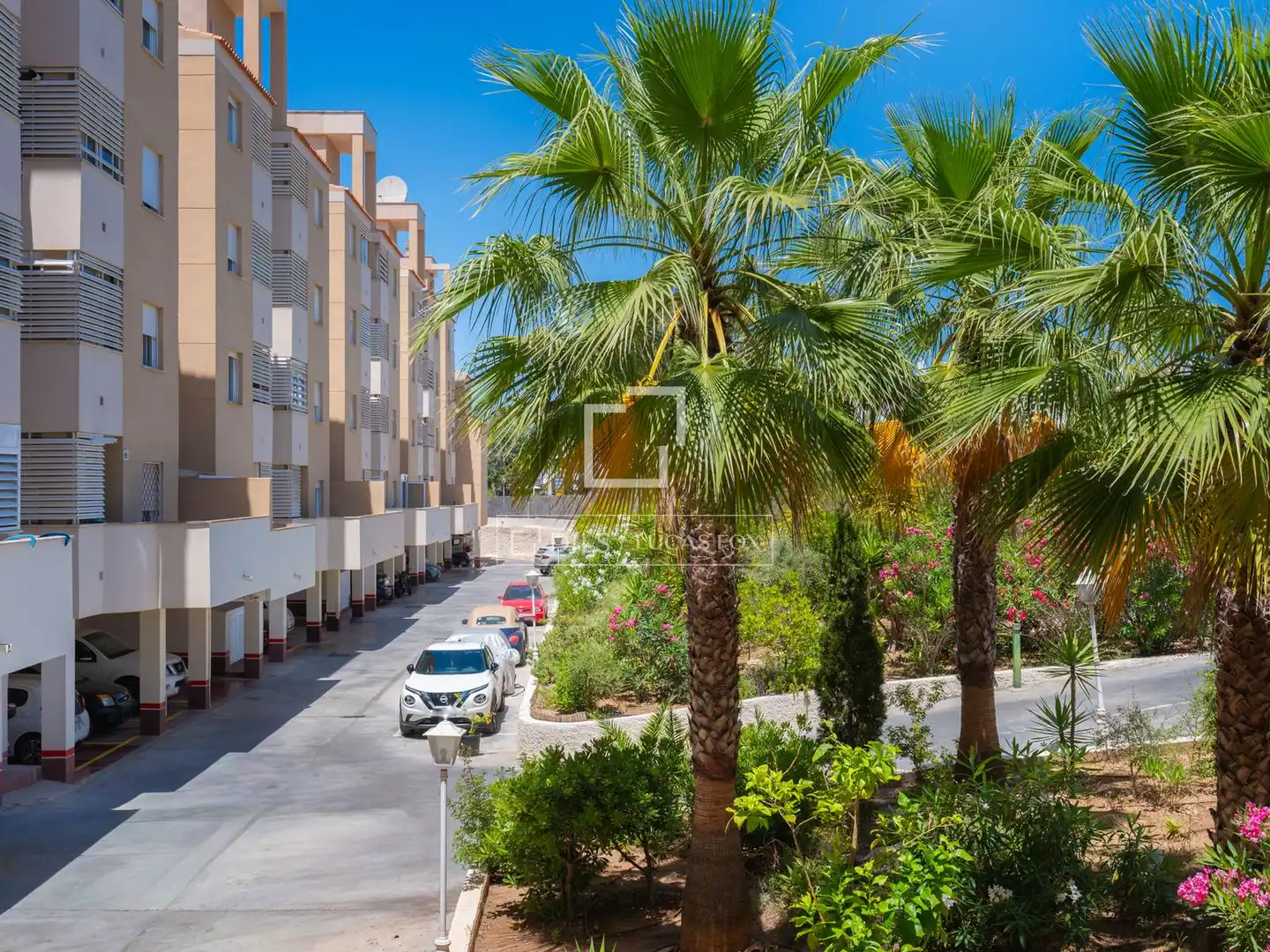 Außenansicht von Wohnung zum Verkauf in Eivissa mit Klimaanlage, Privatgarten und Terrasse