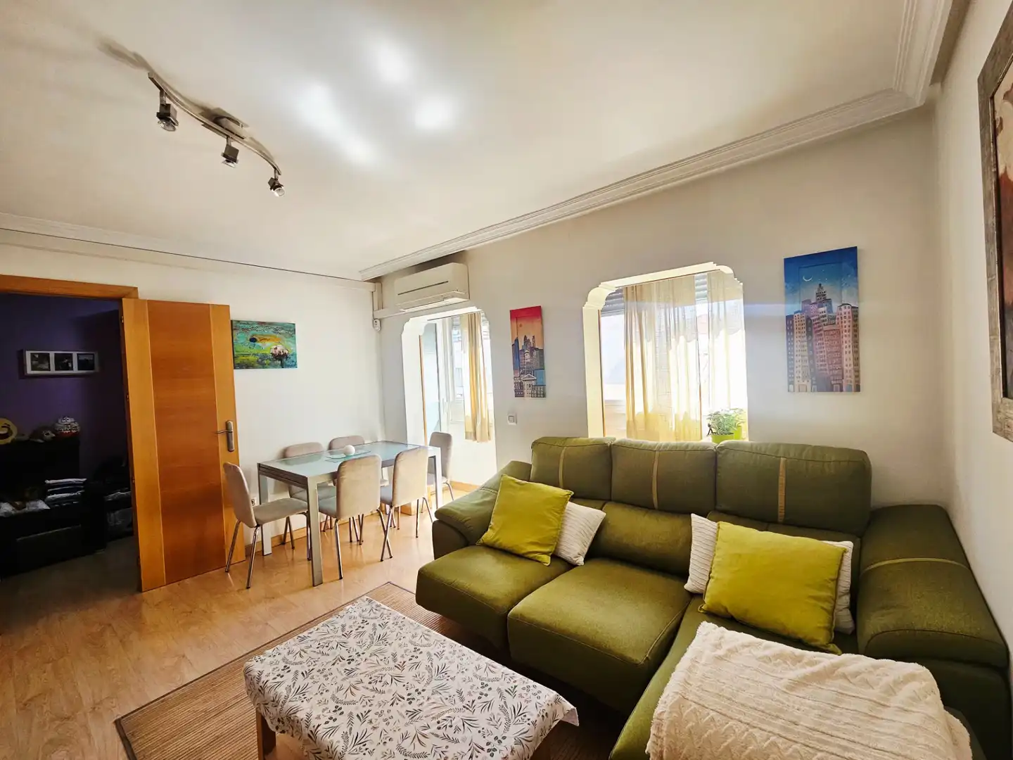Sala de estar de Piso en venta en Madrid con Aire acondicionado, Calefacción y Trastero