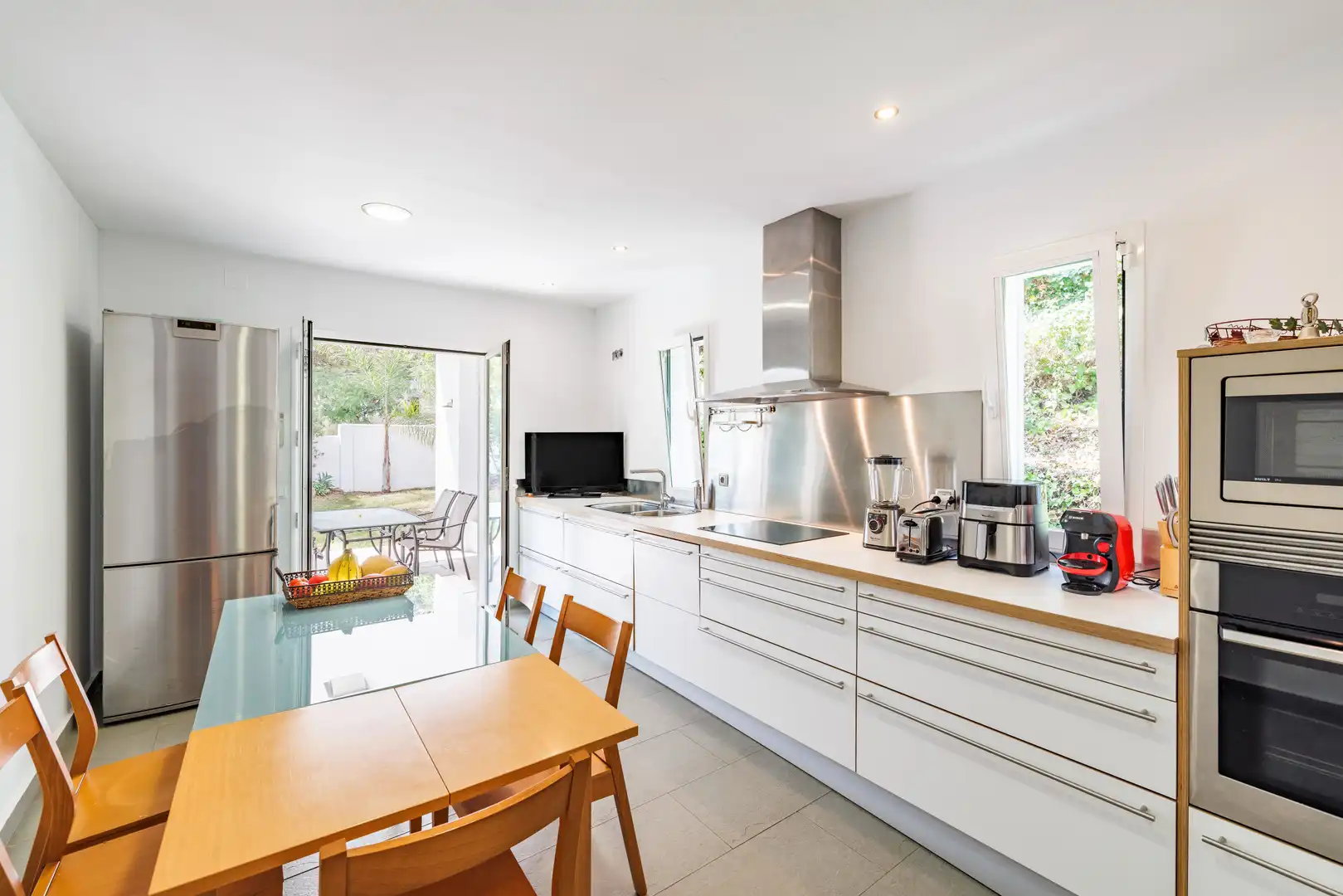 Cocina de Casa o chalet en venta en Benalmádena con Aire acondicionado, Calefacción y Jardín privado