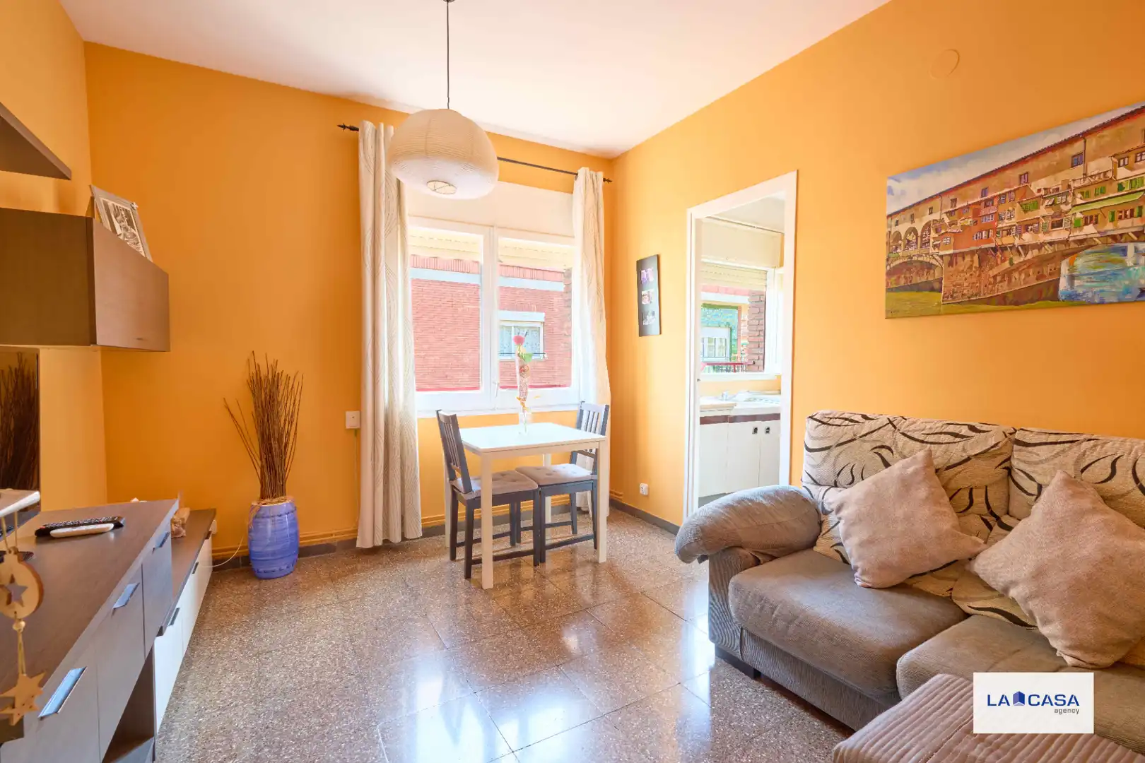 Sala de estar de Piso en venta en  Barcelona Capital con Aire acondicionado, Calefacción y Horno