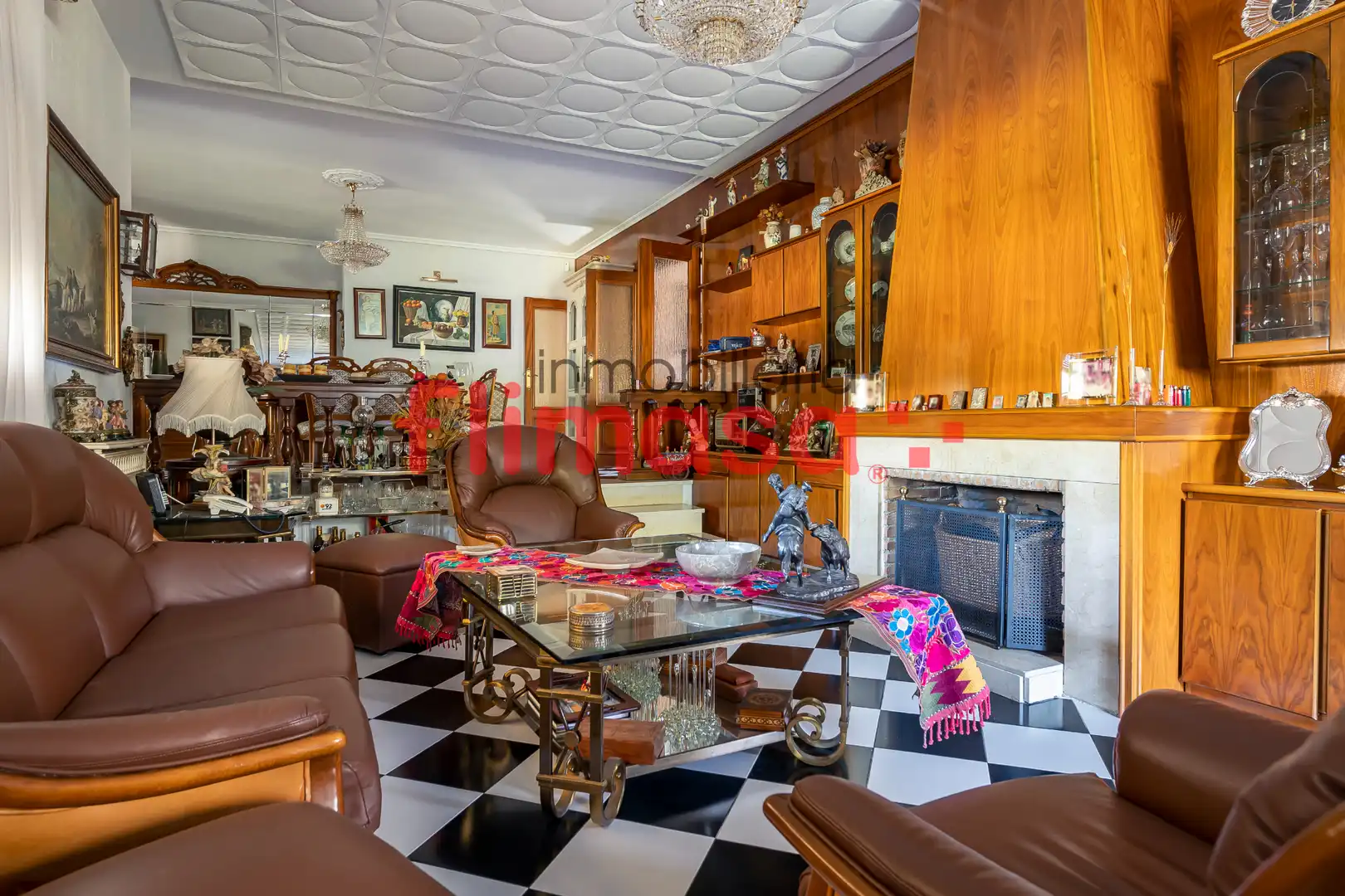 Living room of Houses for sale in Villaviciosa de Odón  with Heating, Private garden and Terrace