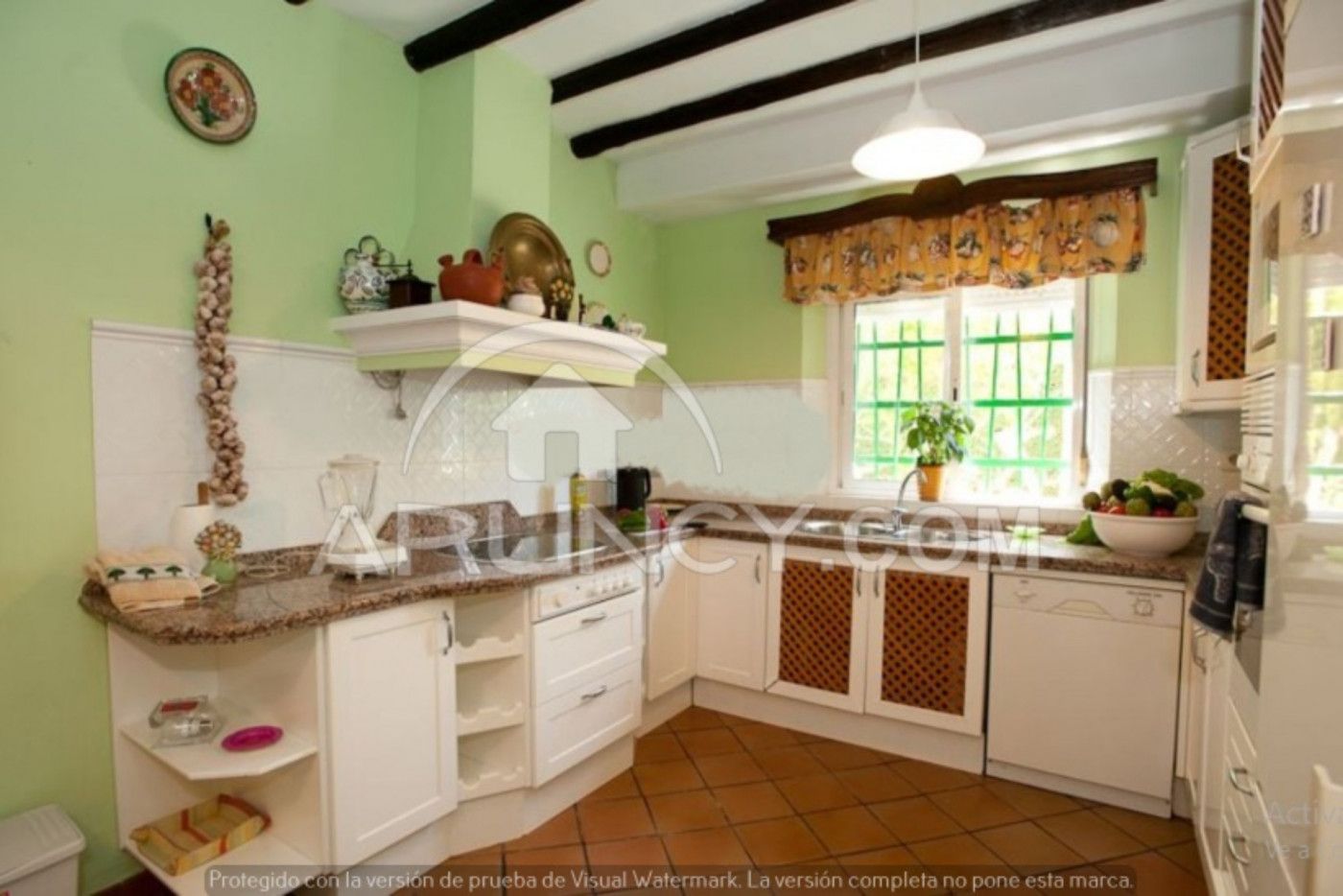 Kitchen of House or chalet to rent in Alcalá de Guadaira  with Air Conditioner, Private garden and Parquet flooring