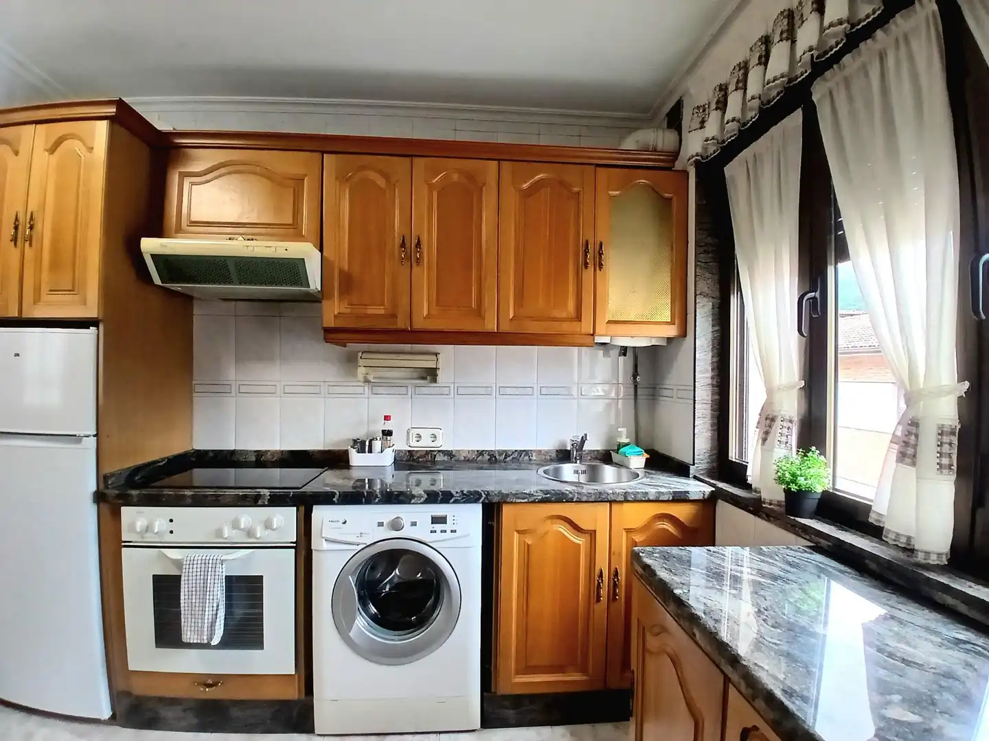 Kitchen of Flat for rent in San Martín del Rey Aurelio  with Heating, Storage room and Furnished
