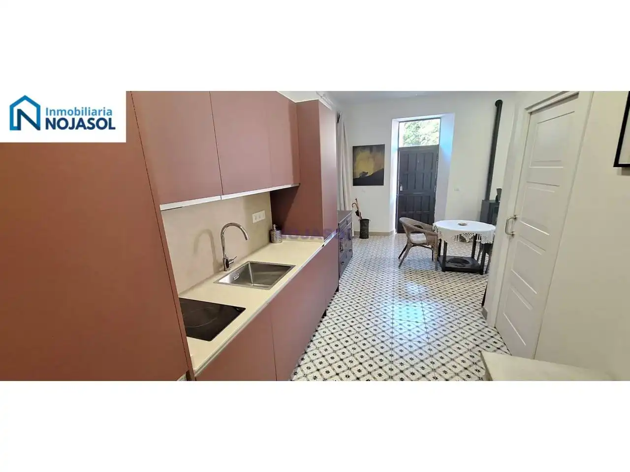 Cocina de Apartamento de alquiler en Solórzano con Calefacción y Terraza