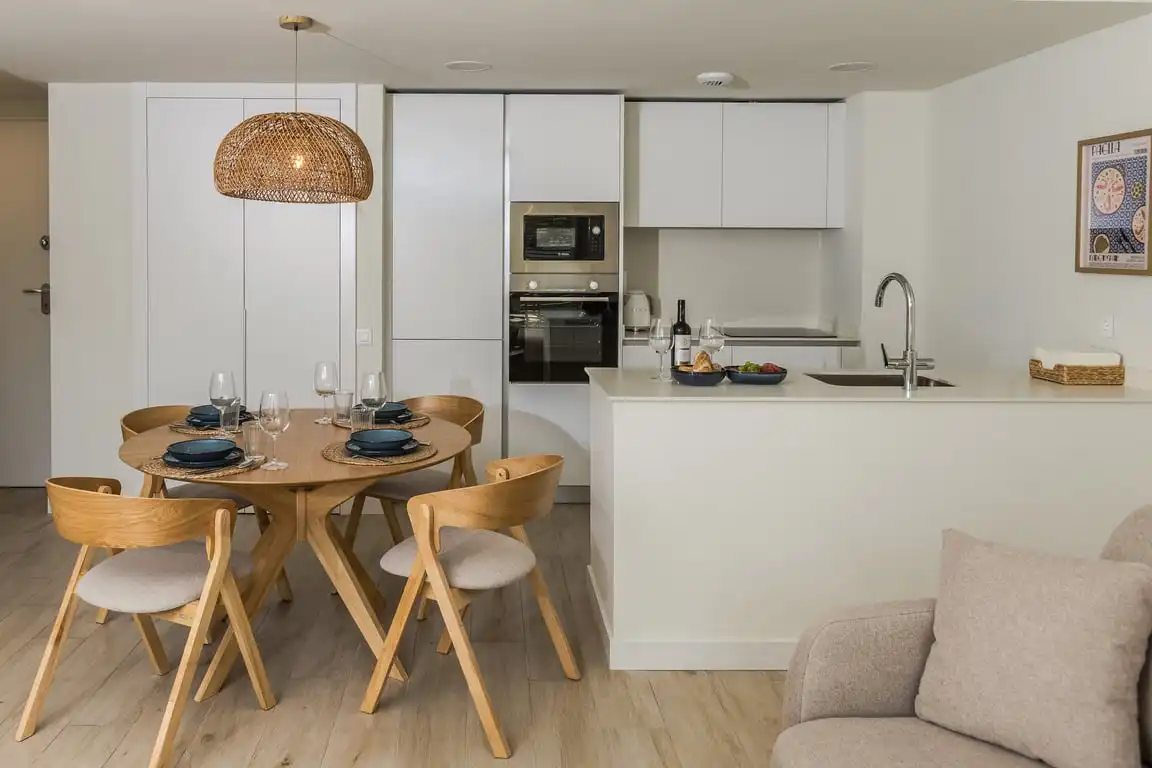 Kitchen of Apartments for rent in Jávea / Xàbia  with Air Conditioner, Storage room and Sauna