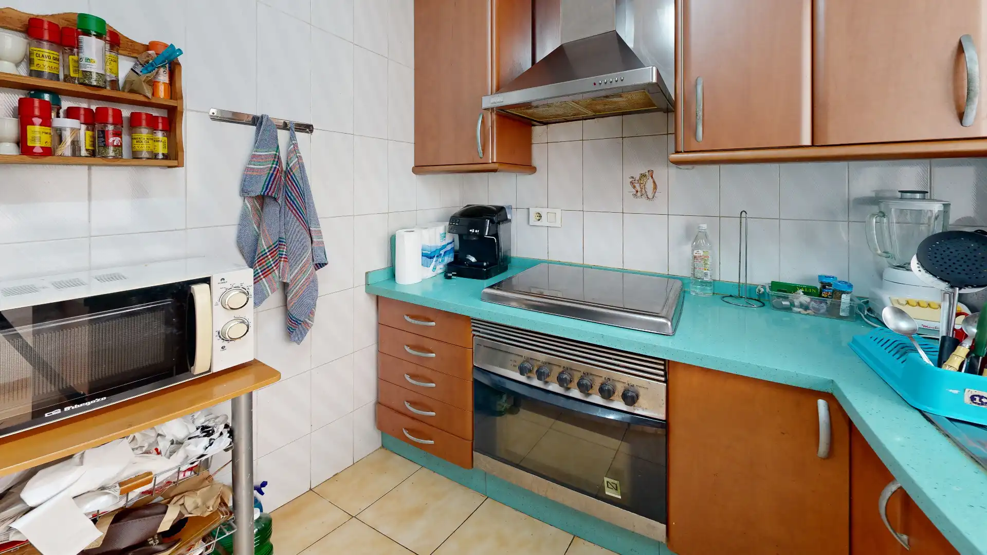 Cocina de Piso en venta en Santa Pola con Aire acondicionado, Terraza y Amueblado