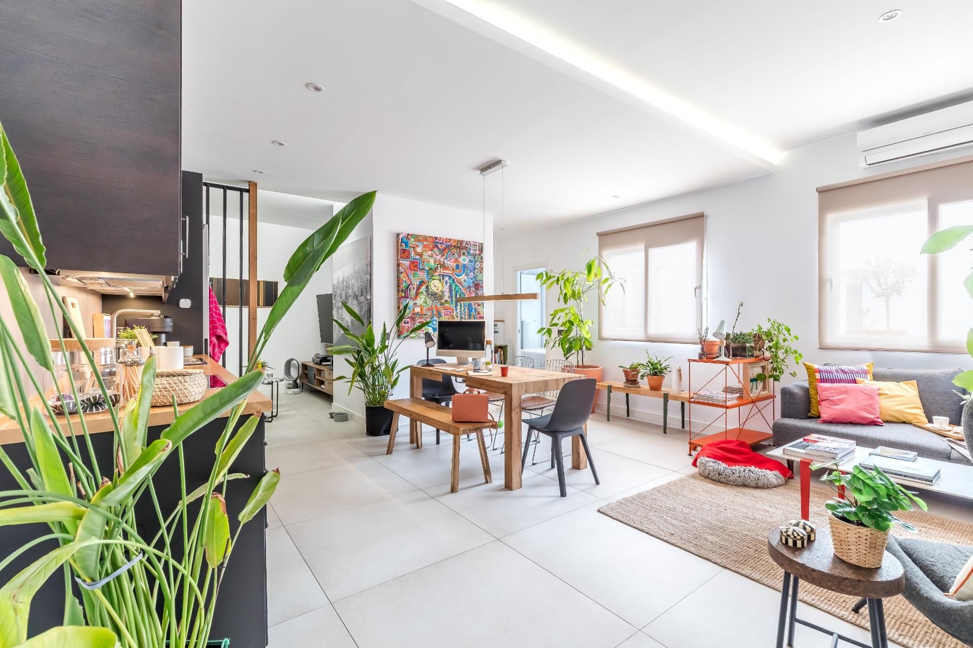 Living room of Flat for sale in  Madrid Capital  with Air Conditioner