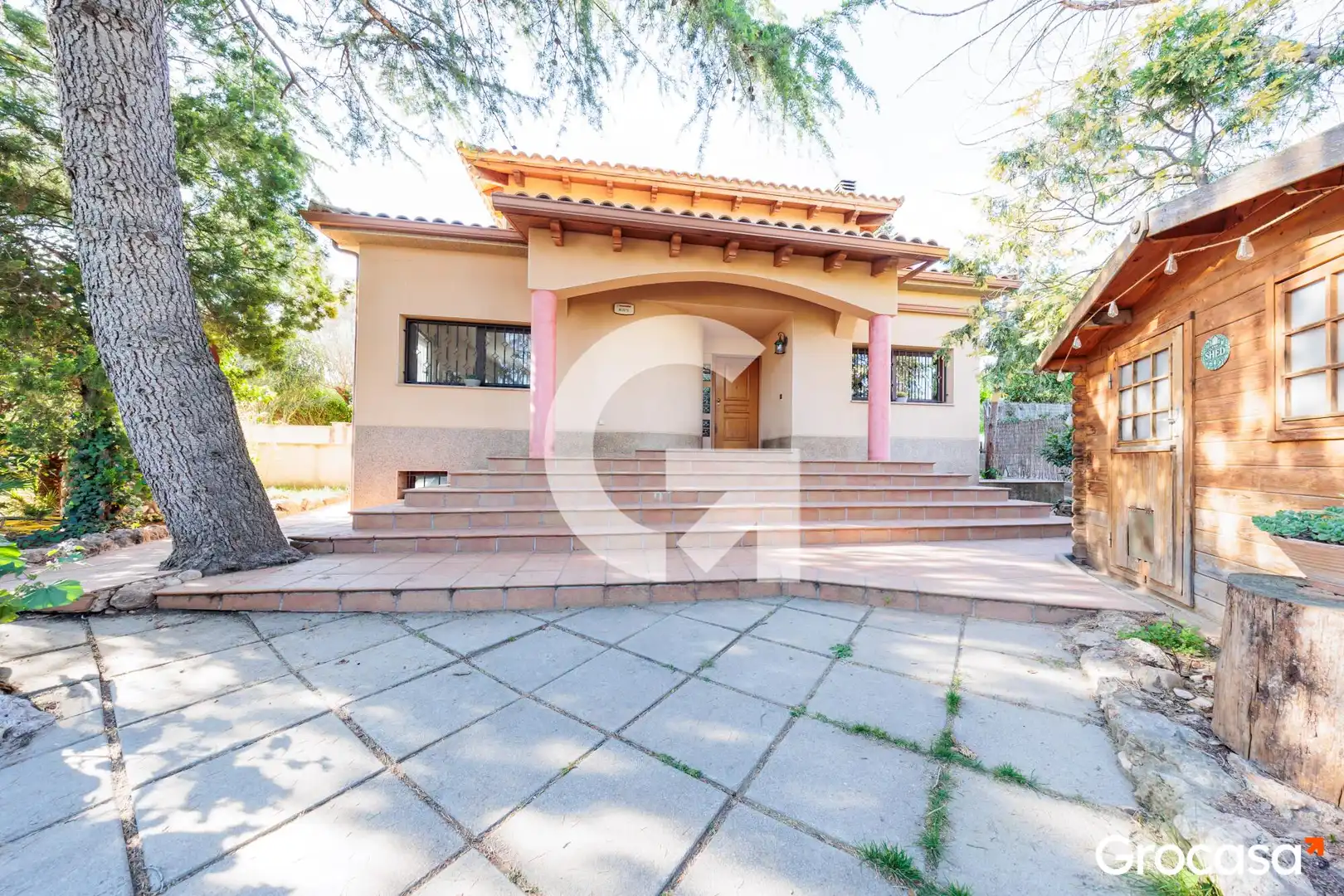 Vista exterior de Casa o chalet en venta en Collbató con Calefacción, Jardín privado y Terraza