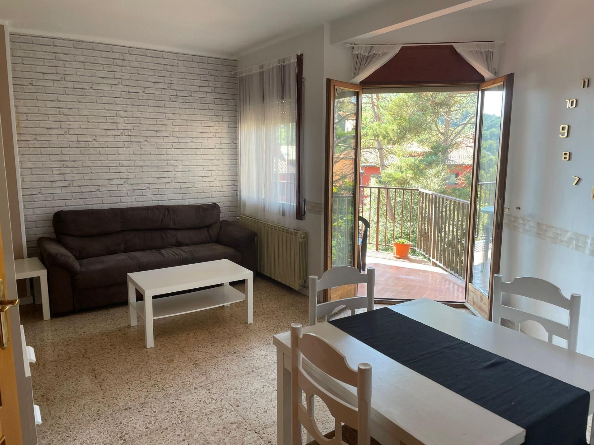 Sala de estar de Piso en venta en Castellterçol con Terraza