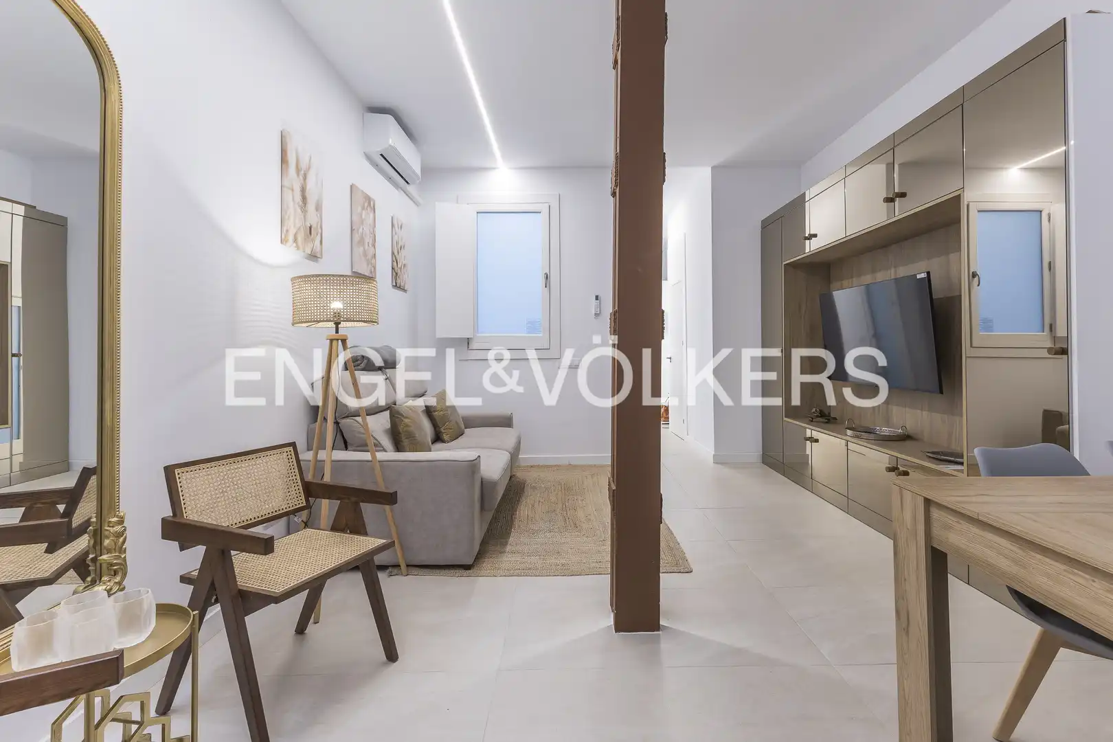 Sala de estar de Piso en venta en Madrid con Aire acondicionado, Calefacción y Amueblado