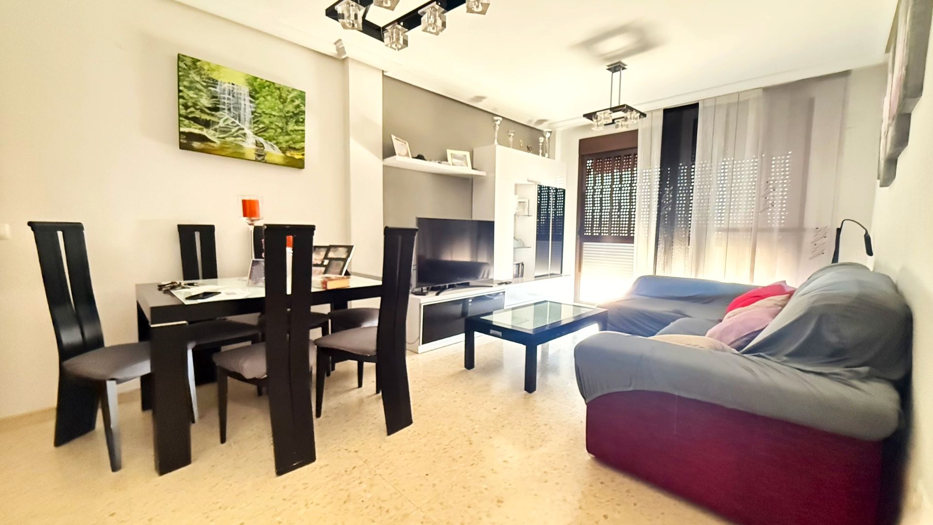 Living room of Flat to rent in  Córdoba Capital  with Air Conditioner, Heating and Storage room