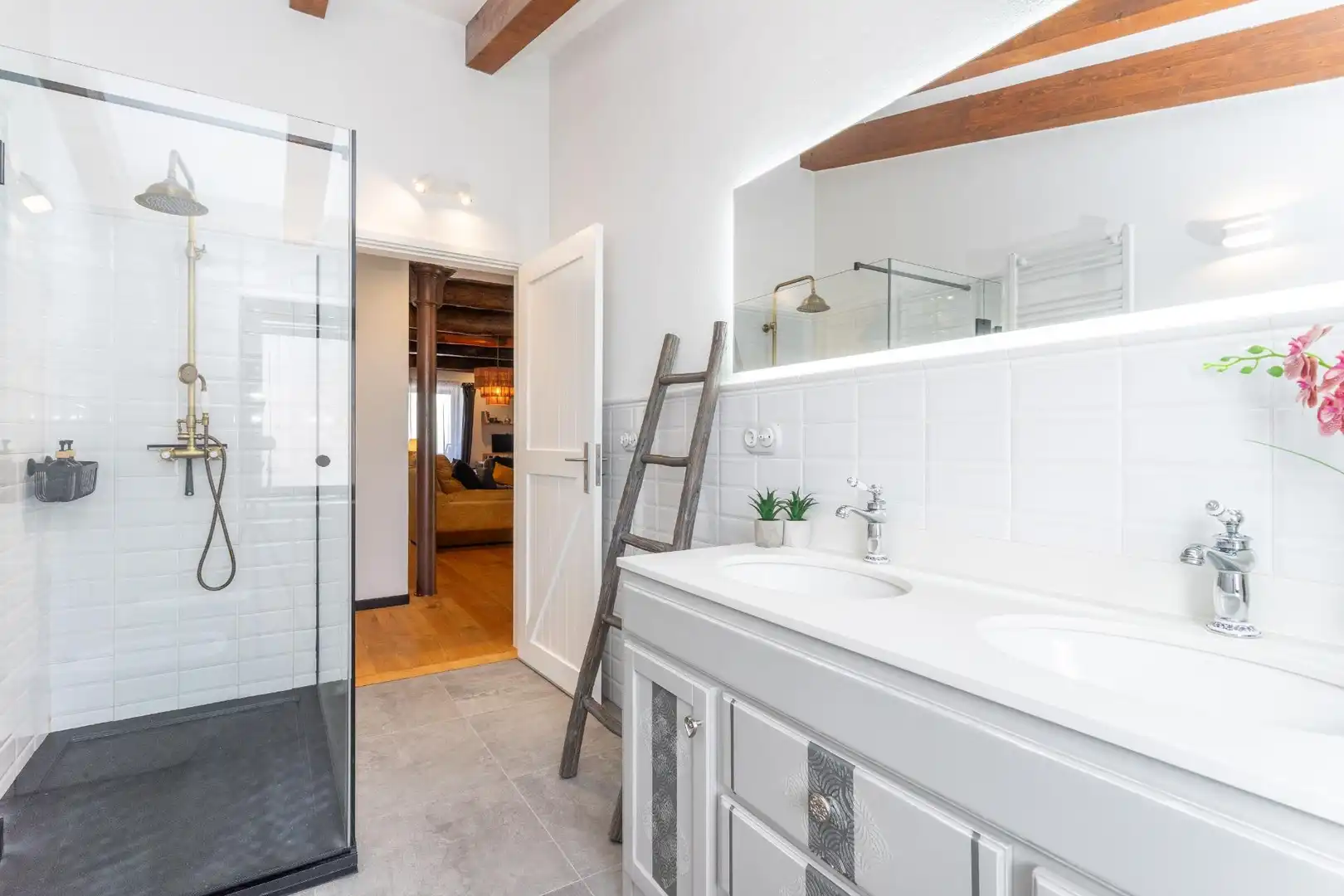 Baño de Casa o chalet en venta en Lugo con Calefacción, Jardín privado y Jacuzzi