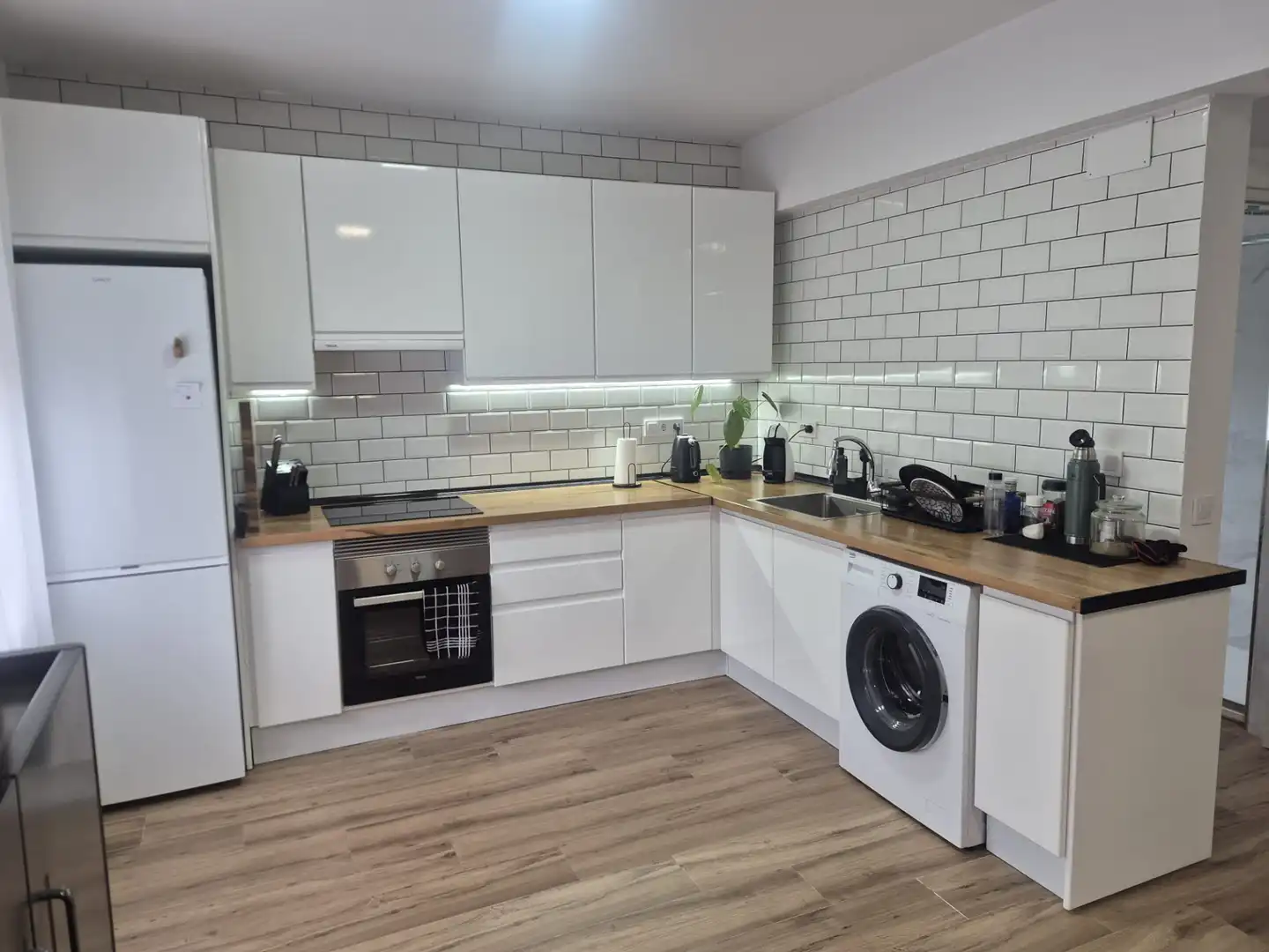 Cocina de Piso en venta en Hazas de Cesto con Parquet y Terraza