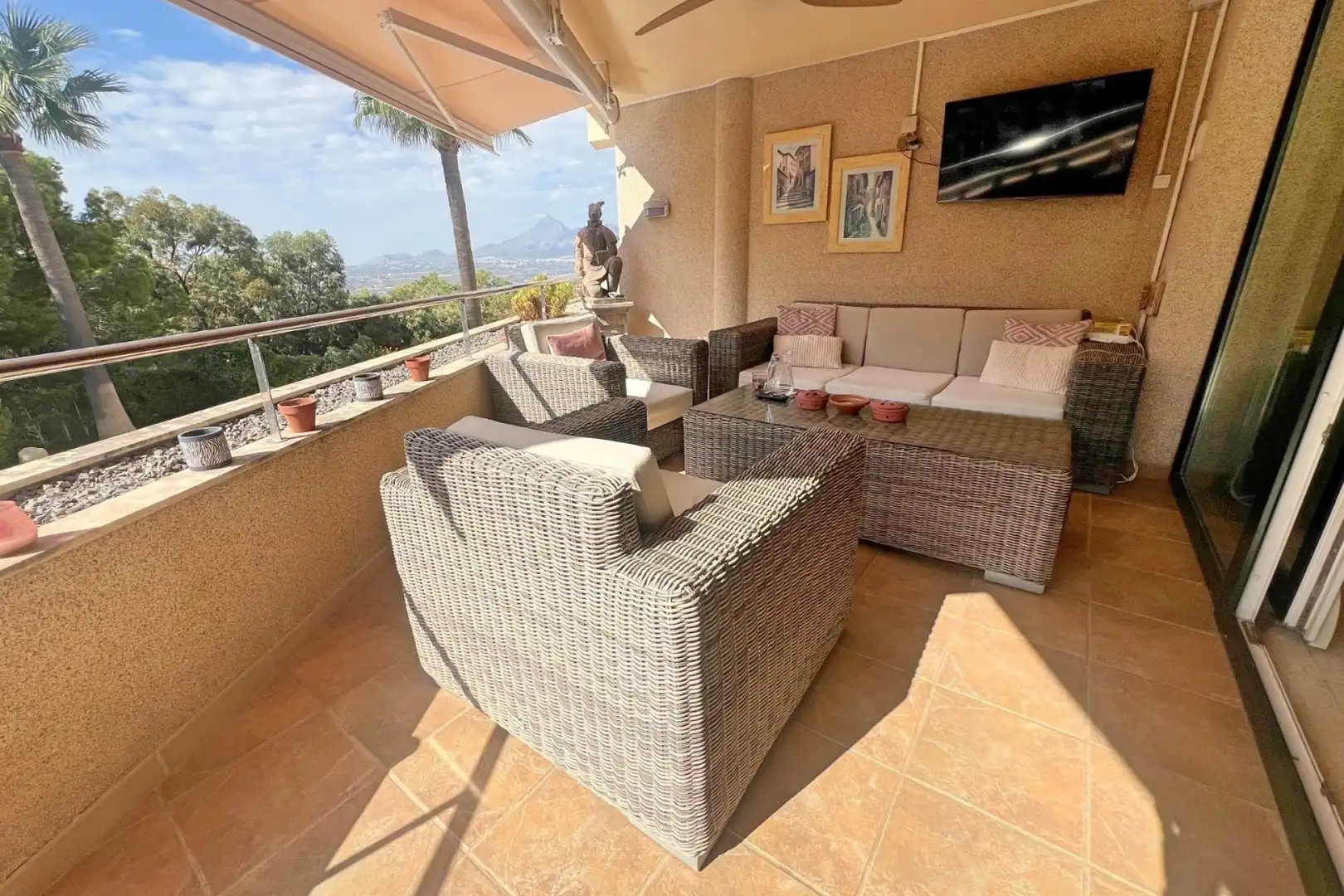 Terrace of Flat for sale in Altea Hills