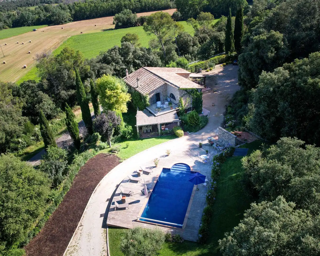 Jardín de Finca rústica en venta en Esponellà con Calefacción, Jardín privado y Terraza