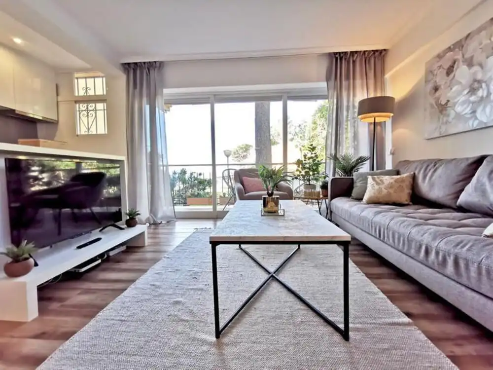 Living room of Apartments for sale in Estepona  with Air Conditioner, Terrace and Swimming Pool