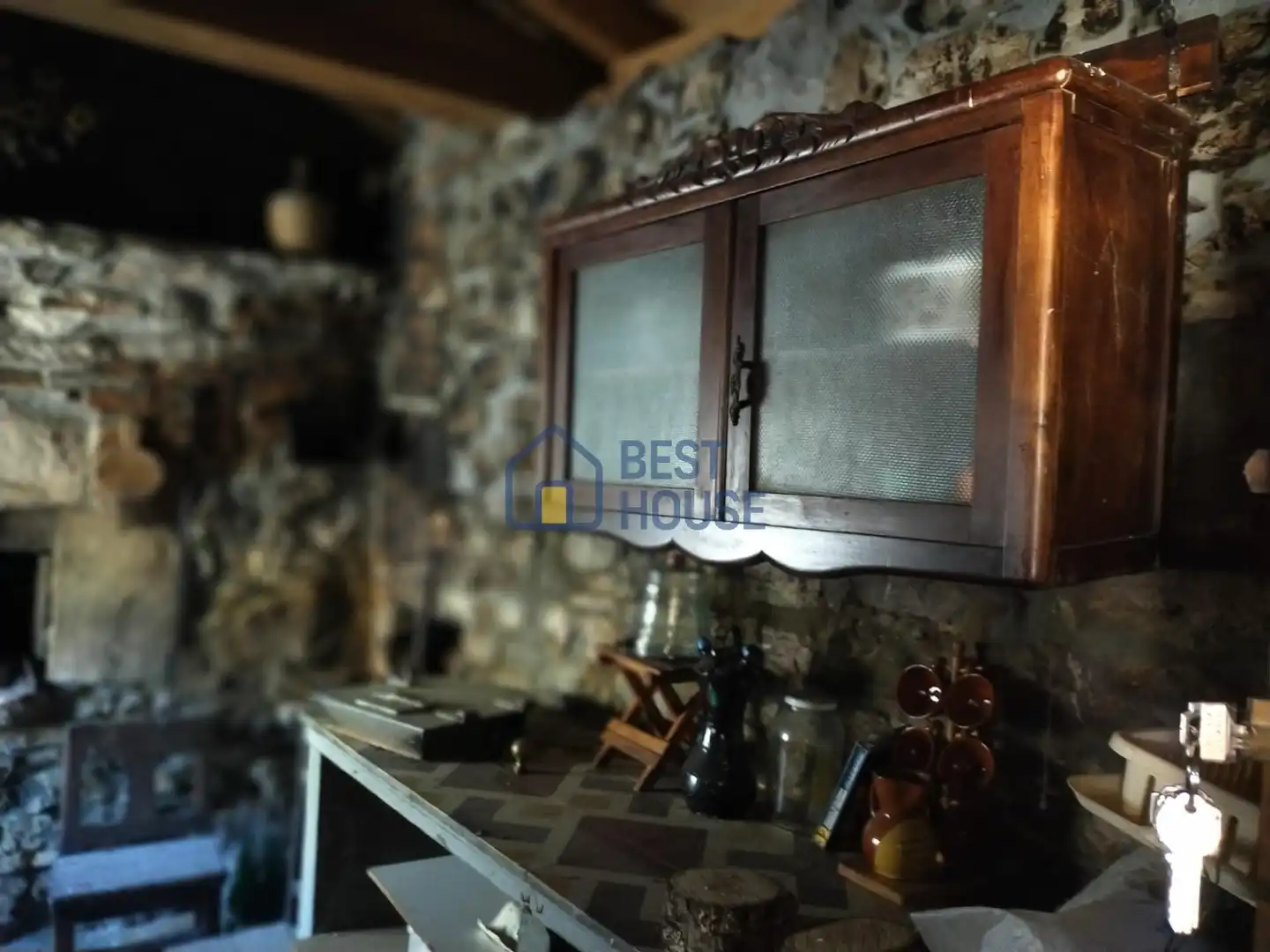 Cocina de Casa o chalet en venta en Boñar con Jardín privado