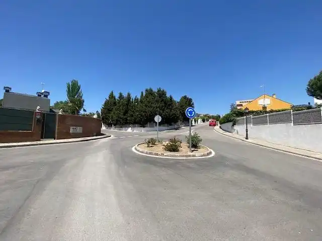 Vista exterior de Casa o chalet en venta en Villamantilla con Jardín privado y Piscina