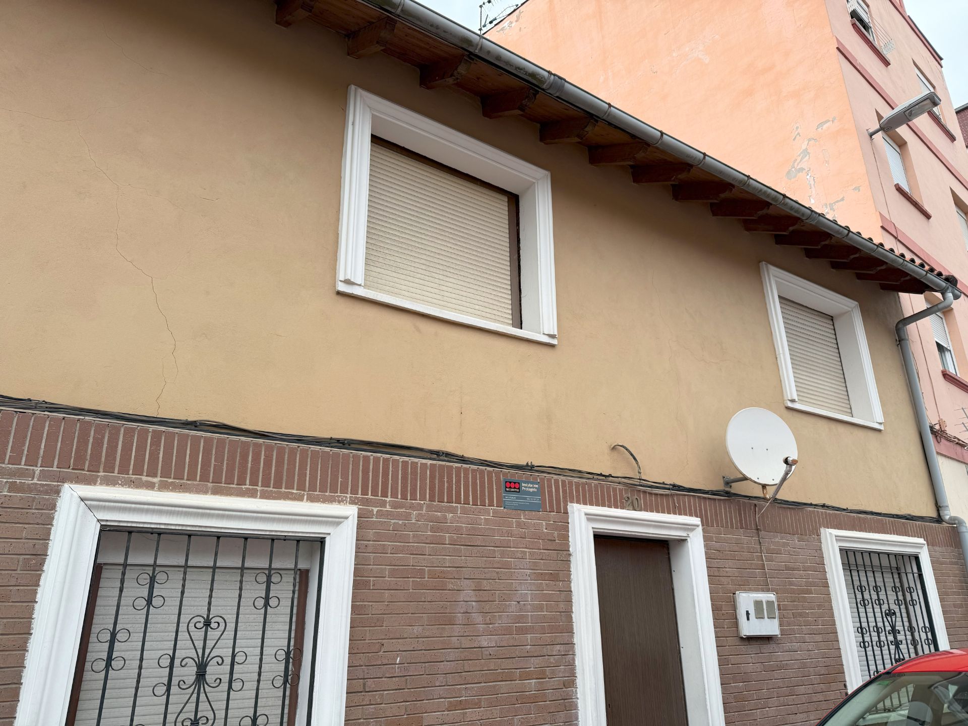 Exterior view of Single-family semi-detached for sale in Torrelavega 