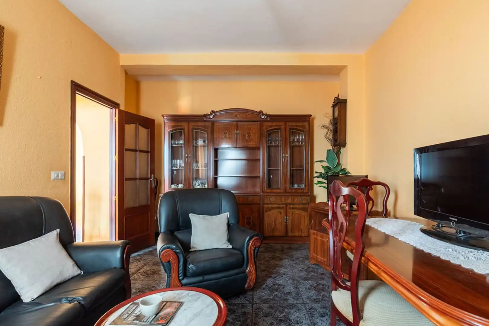 Sala de estar de Apartamento en venta en Mijas con Terraza