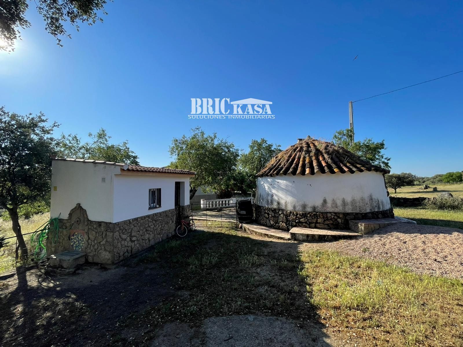 Exterior view of House or chalet for sale in Arroyo de la Luz  with Terrace, Storage room and Swimming Pool