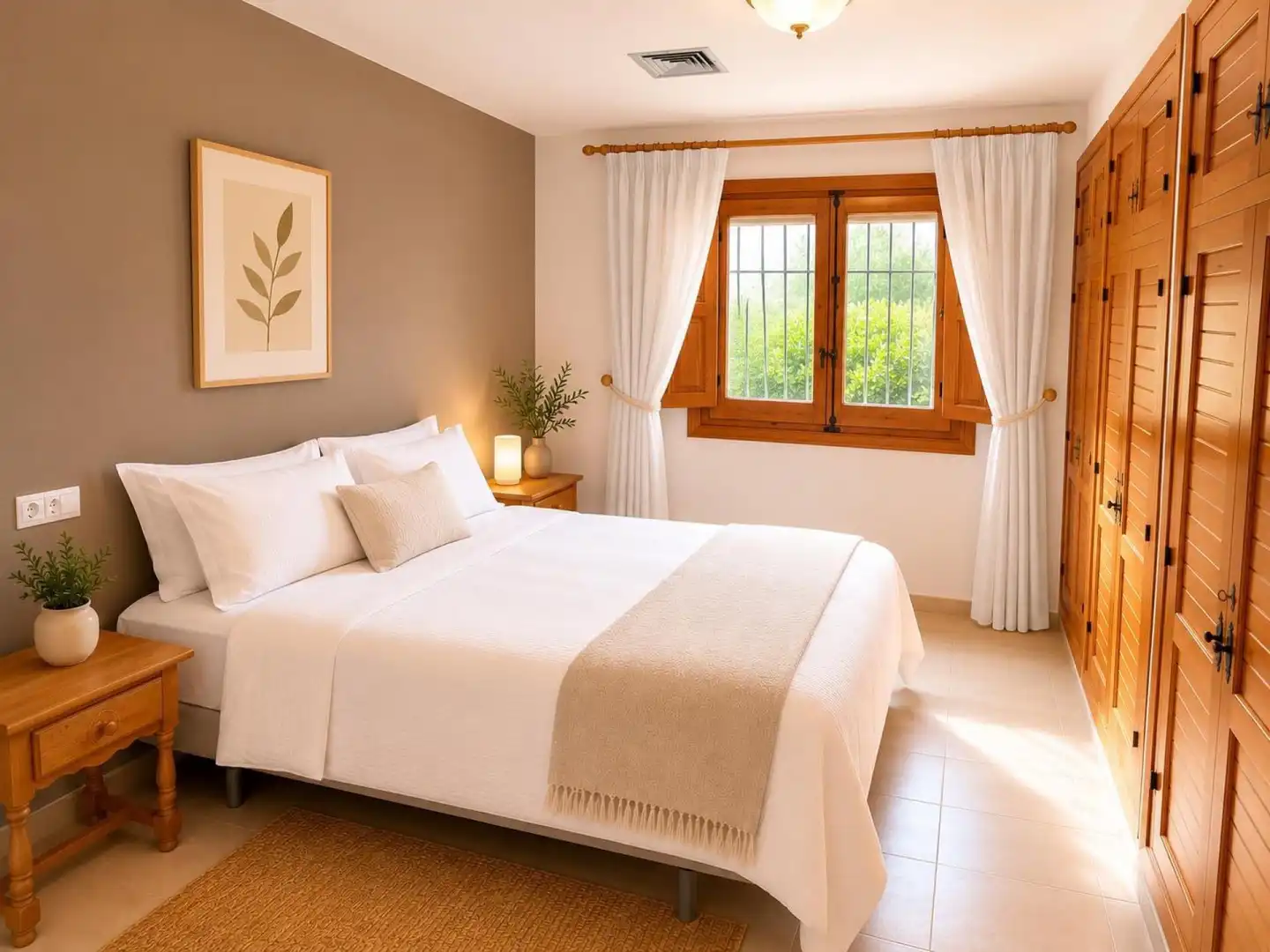 Habitación de Casa o chalet en venta en El Real de Gandia con Aire acondicionado, Terraza y Piscina