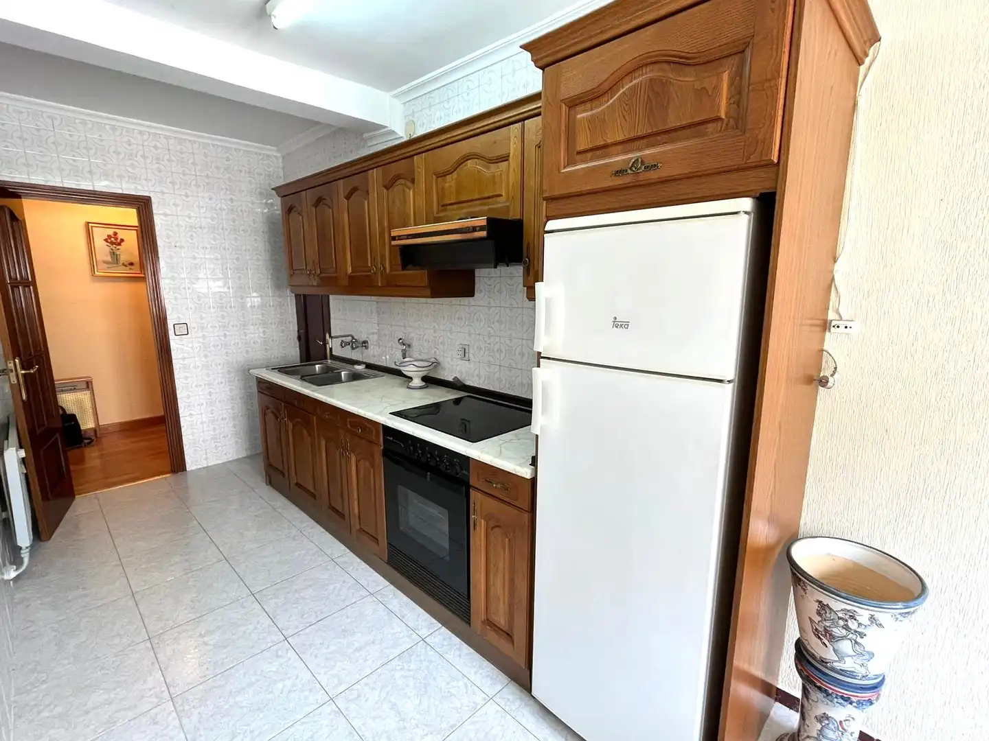 Cocina de Piso en venta en Cuéllar con Calefacción, Parquet y Trastero