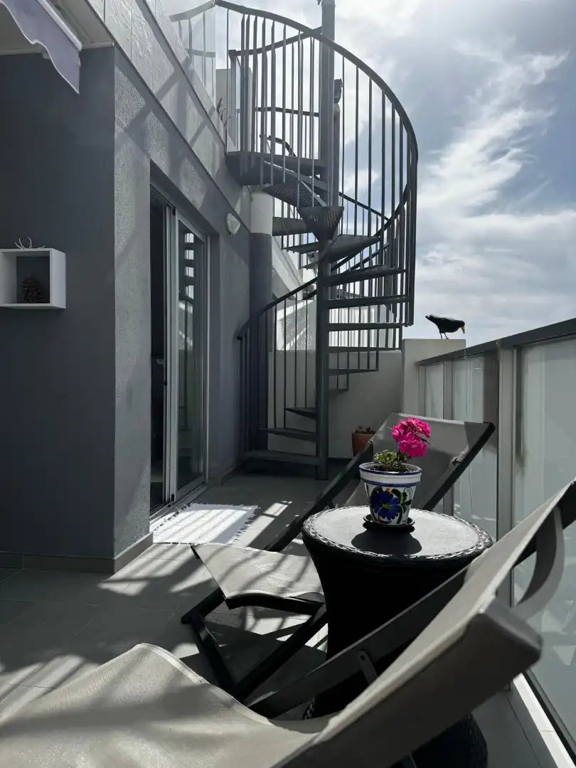 Terrasse von Wohnung zum Verkauf in Granadilla de Abona mit Terrasse, Abstellraum und Möbliert