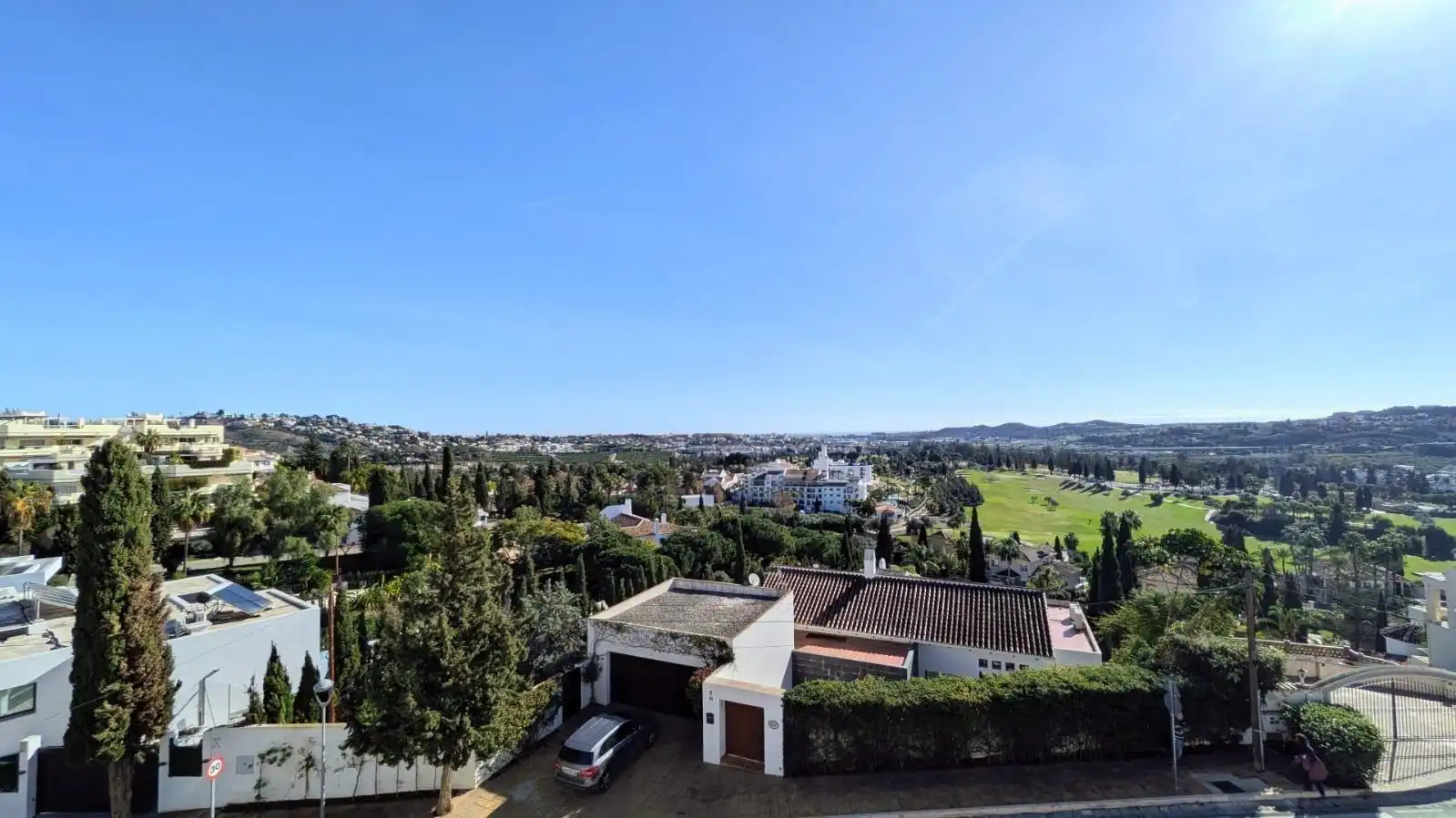 Vista exterior de Casa adosada en venta en Mijas con Aire acondicionado, Terraza y Balcón
