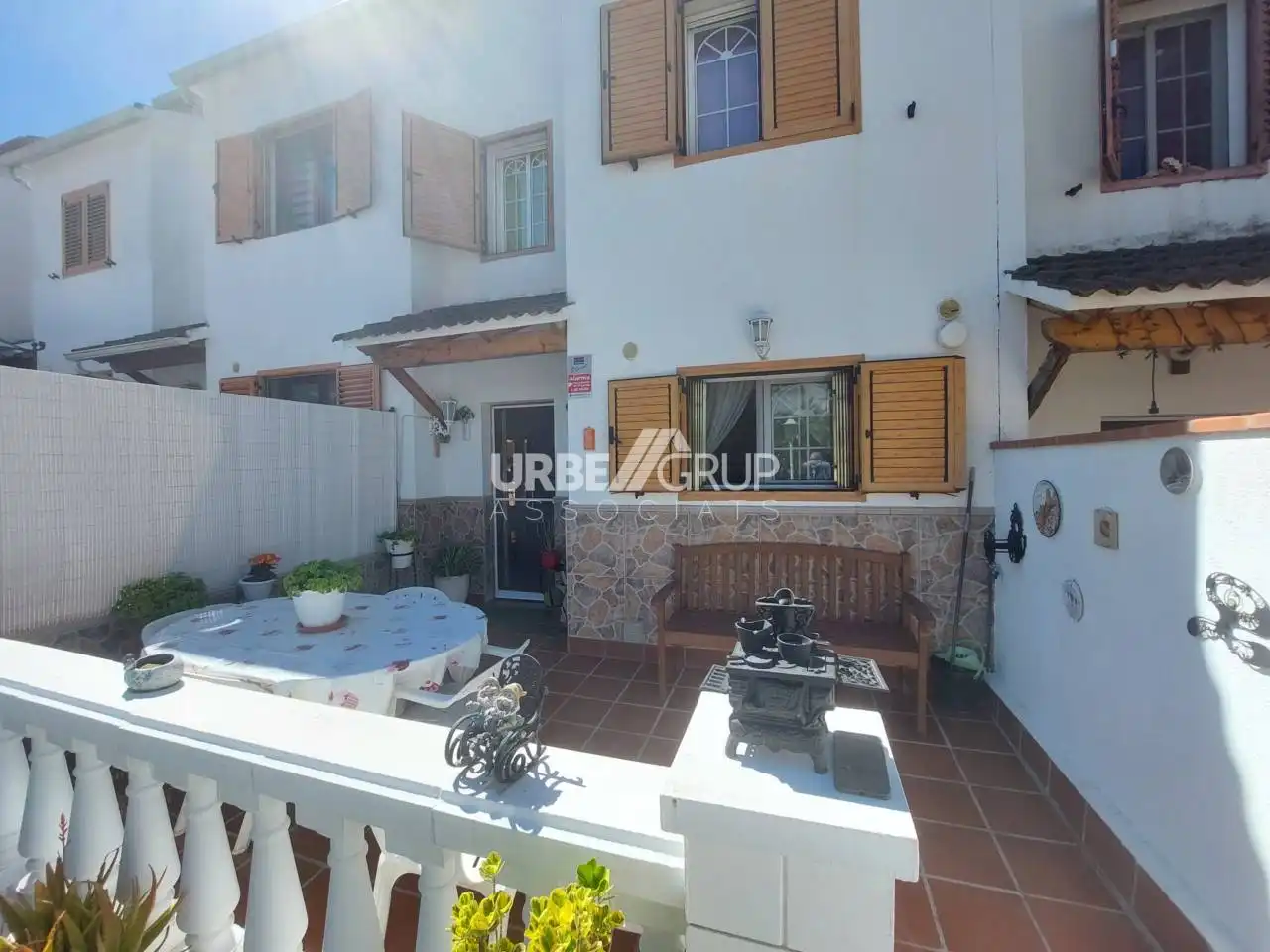 Terraza de Casa o chalet en venta en Olesa de Montserrat con Aire acondicionado, Calefacción y Jardín privado
