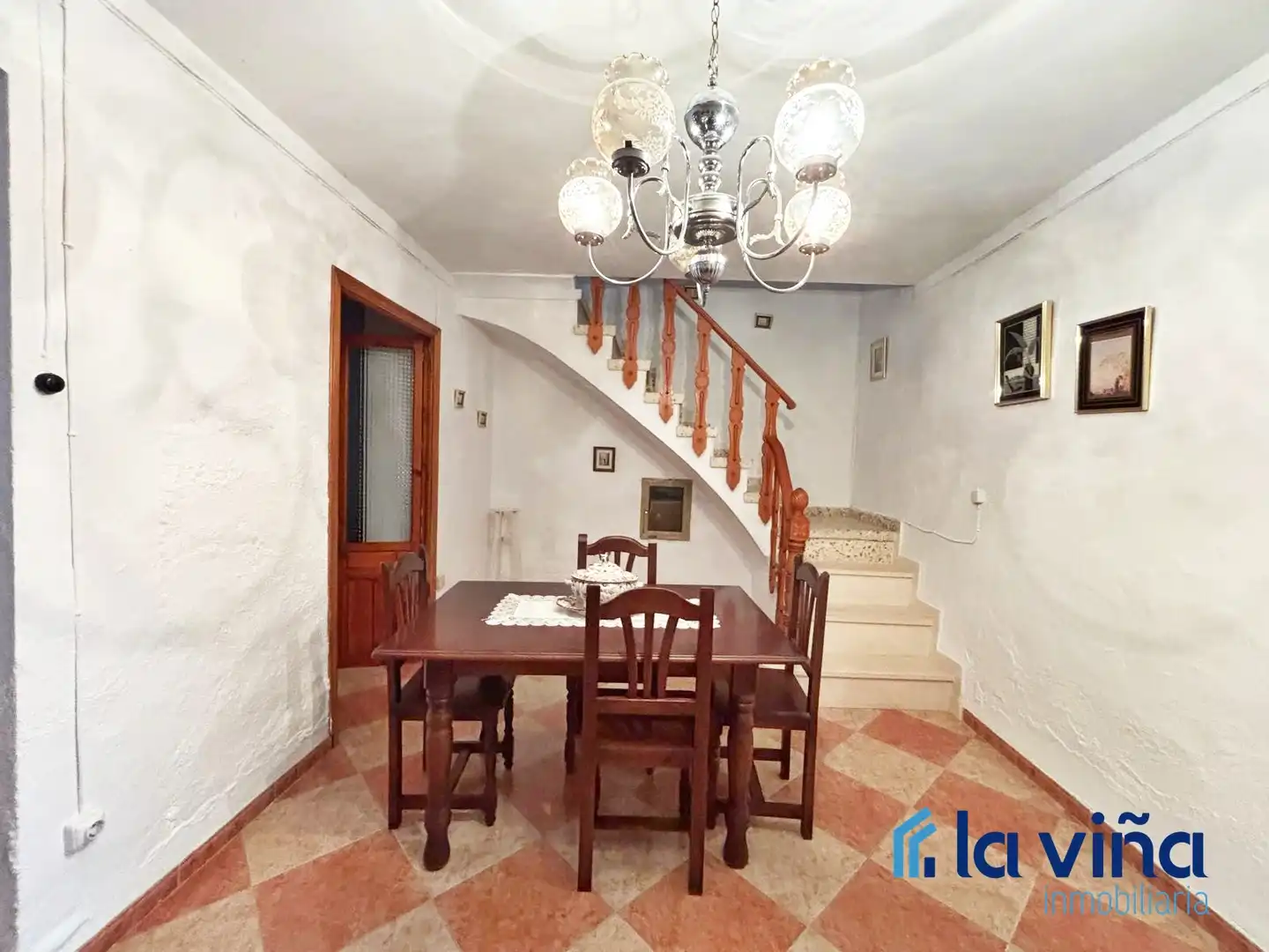 Dining room of Houses for sale in Benamejí  with Terrace, Furnished and Balcony