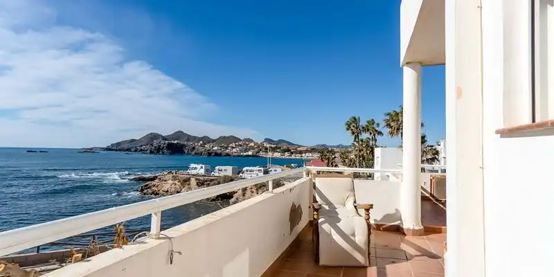 Terrassa de Casa o xalet en venda en Cartagena amb Aire condicionat, Jardí privat i Terrassa