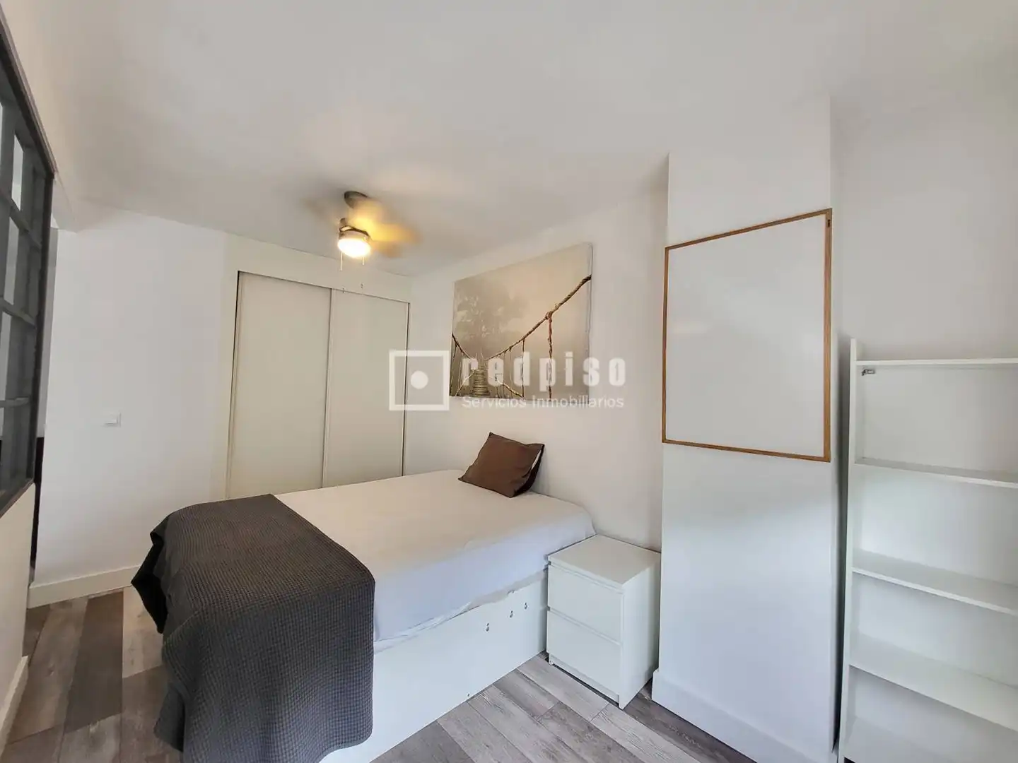 Schlafzimmer von Wohnung zur Miete in Valdemoro mit Klimaanlage, Heizung und Möbliert