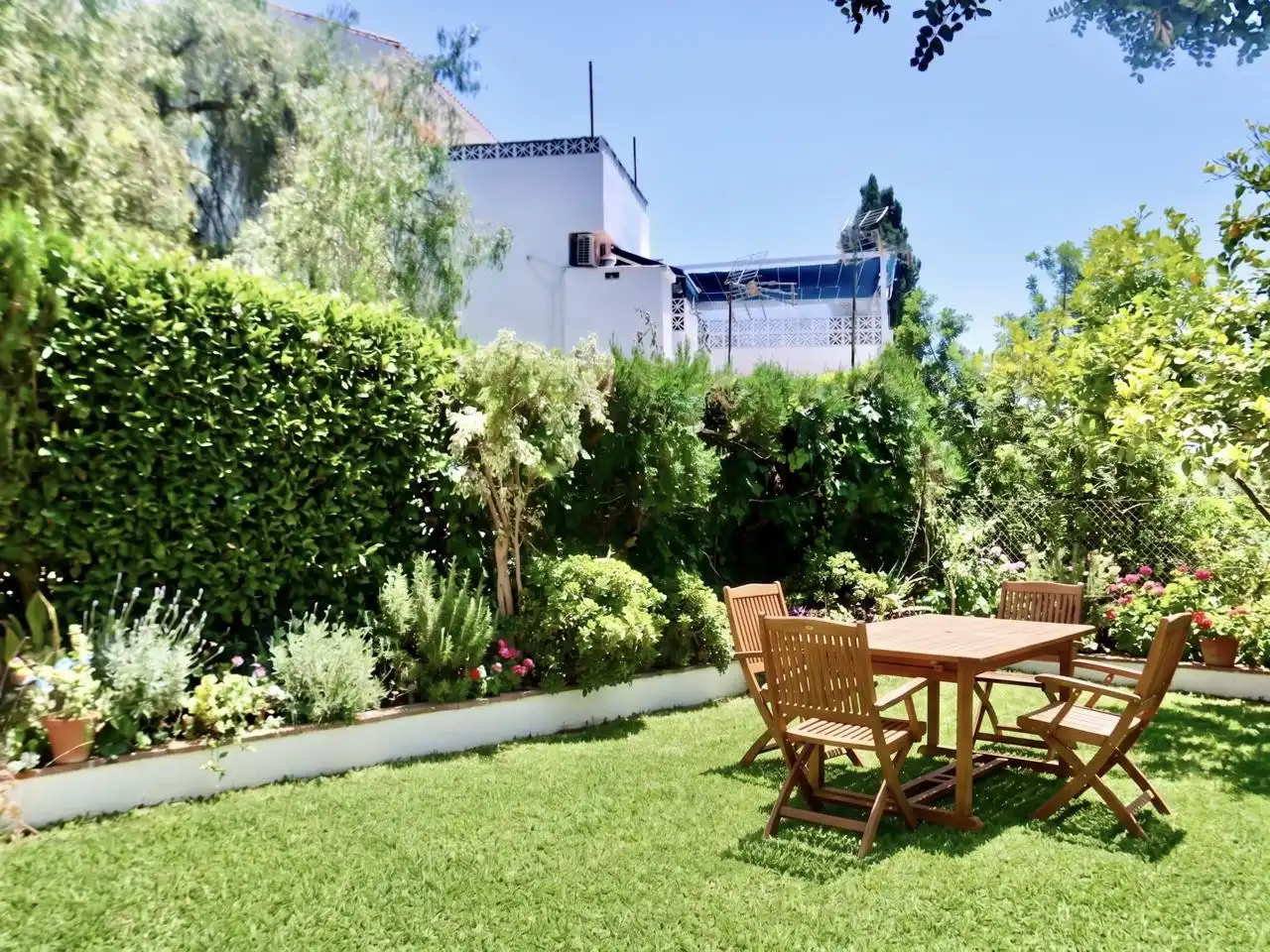 Garden of Ground floor for sale in Málaga  with Air Conditioner, Private garden and Terrace