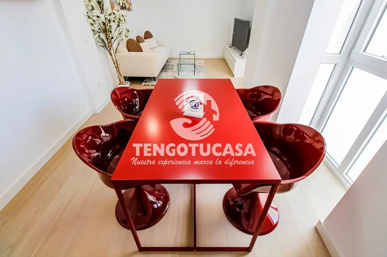 Dining room of Flat for sale in Madrid  with Air Conditioner, Heating and Furnished