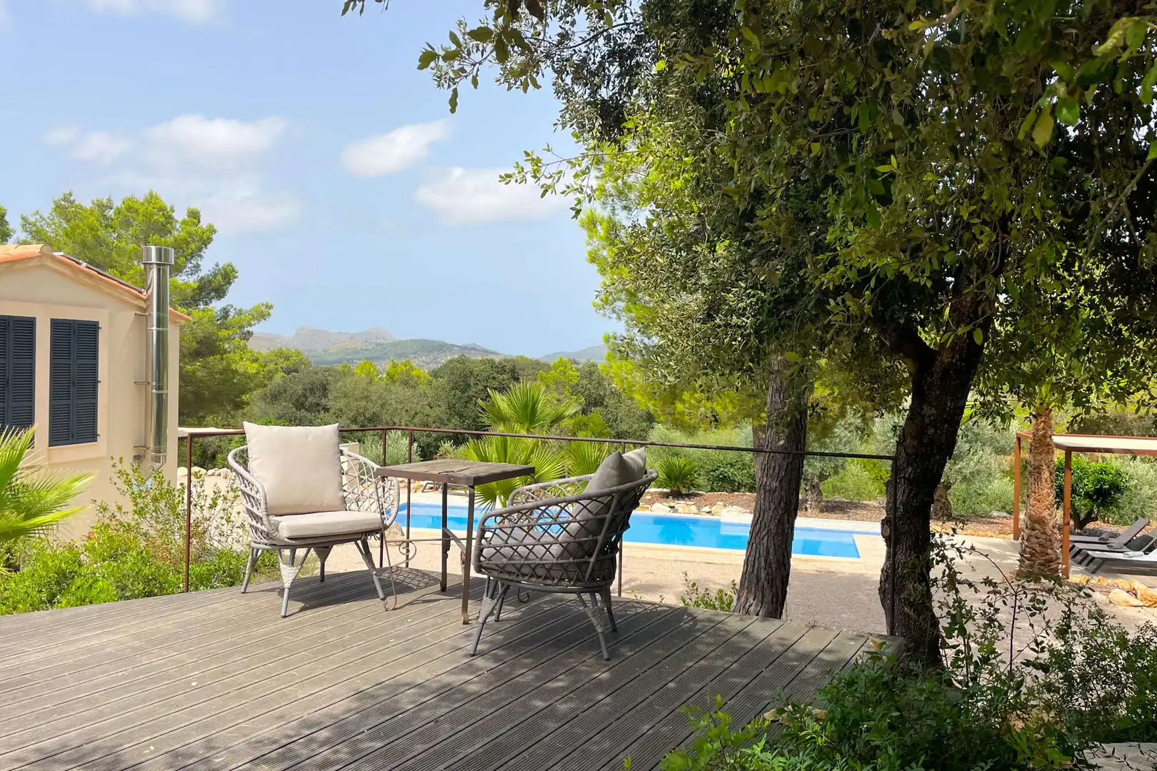 Terrace of Country homes for rent in Artà  with Air Conditioner, Heating and Terrace