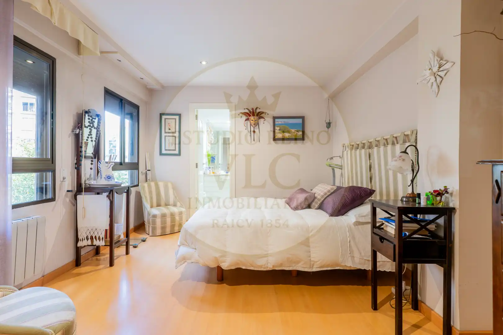Dormitori de Apartament en venda en Valencia amb Aire condicionat, Calefacció i Parquet