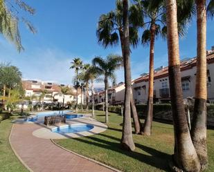 Exterior view of Single-family semi-detached to rent in Fuengirola  with Air Conditioner, Terrace and Swimming Pool