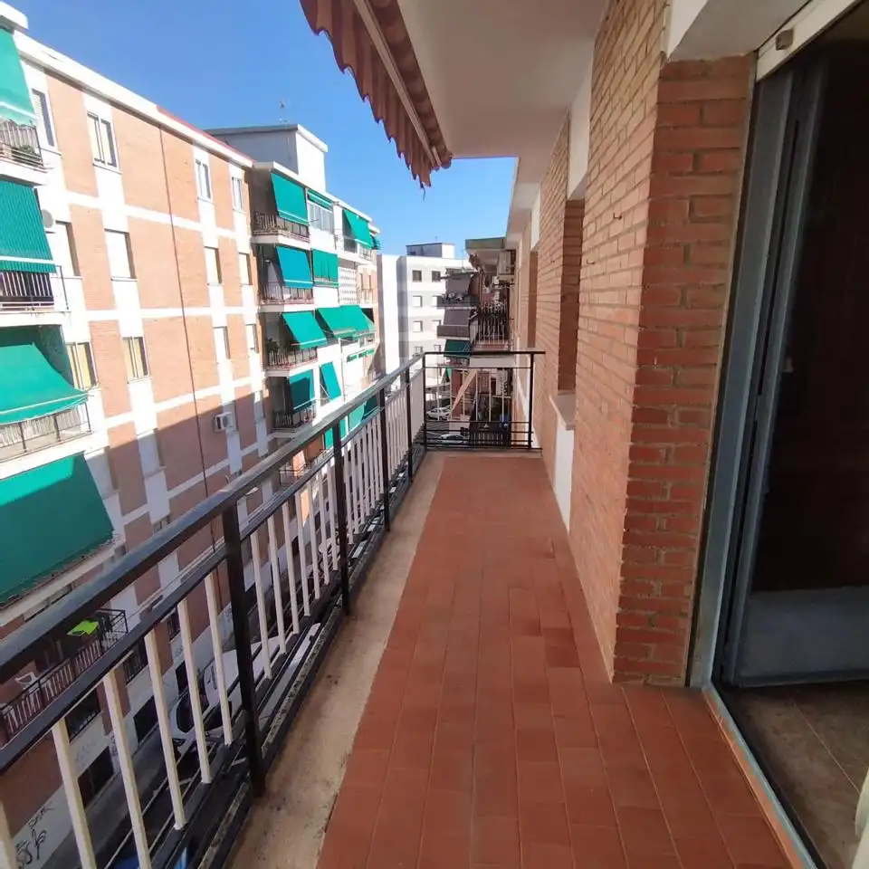 Balcony of Flat for rent in Plasencia  with Terrace and Furnished