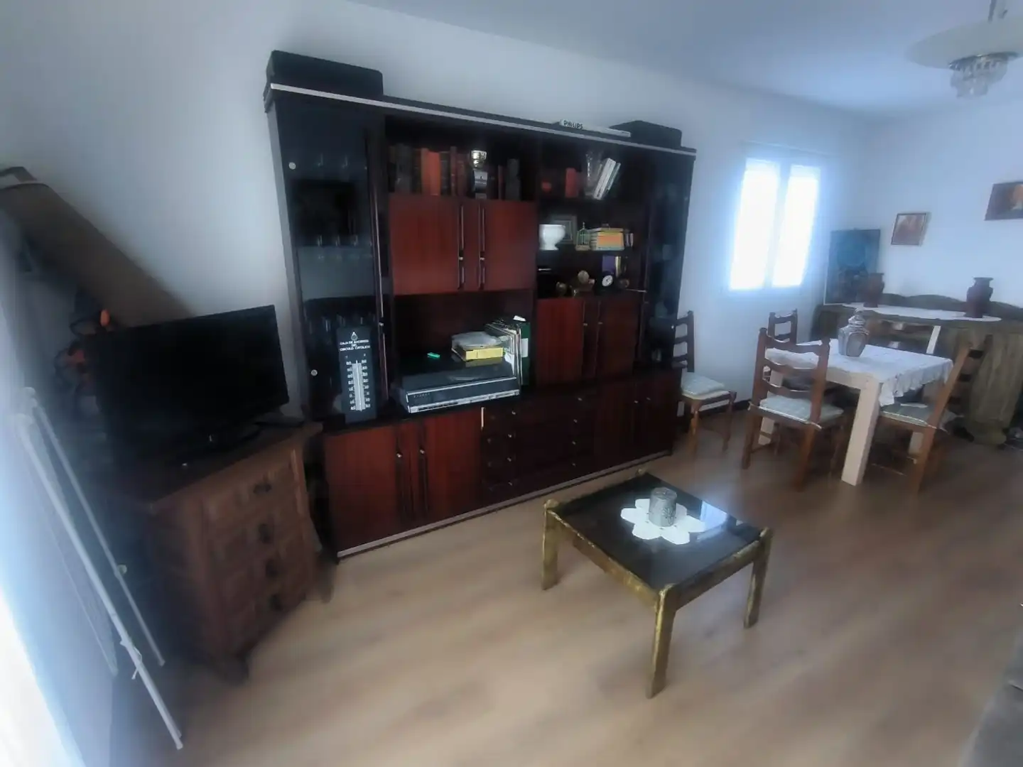 Living room of Flat for sale in Villahoz  with Terrace and Furnished