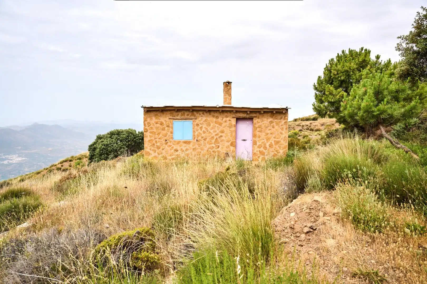 Vista exterior de Casa o chalet en venta en Lanjarón con Jardín privado