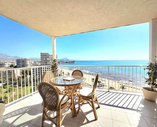 Bedroom of Flat to rent in El Campello  with Terrace, Furnished and Community pool