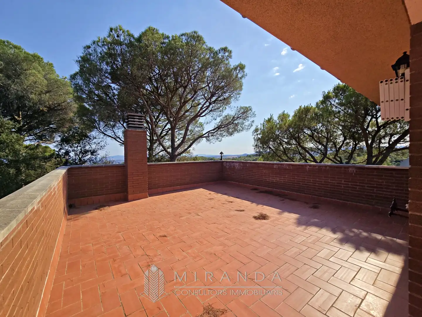 Terrassa de Casa o xalet en venda en L'Ametlla del Vallès amb Calefacció, Jardí privat i Terrassa